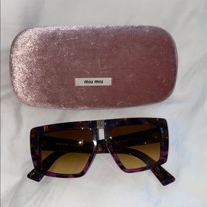 Miu Miu sunglasses (case included)